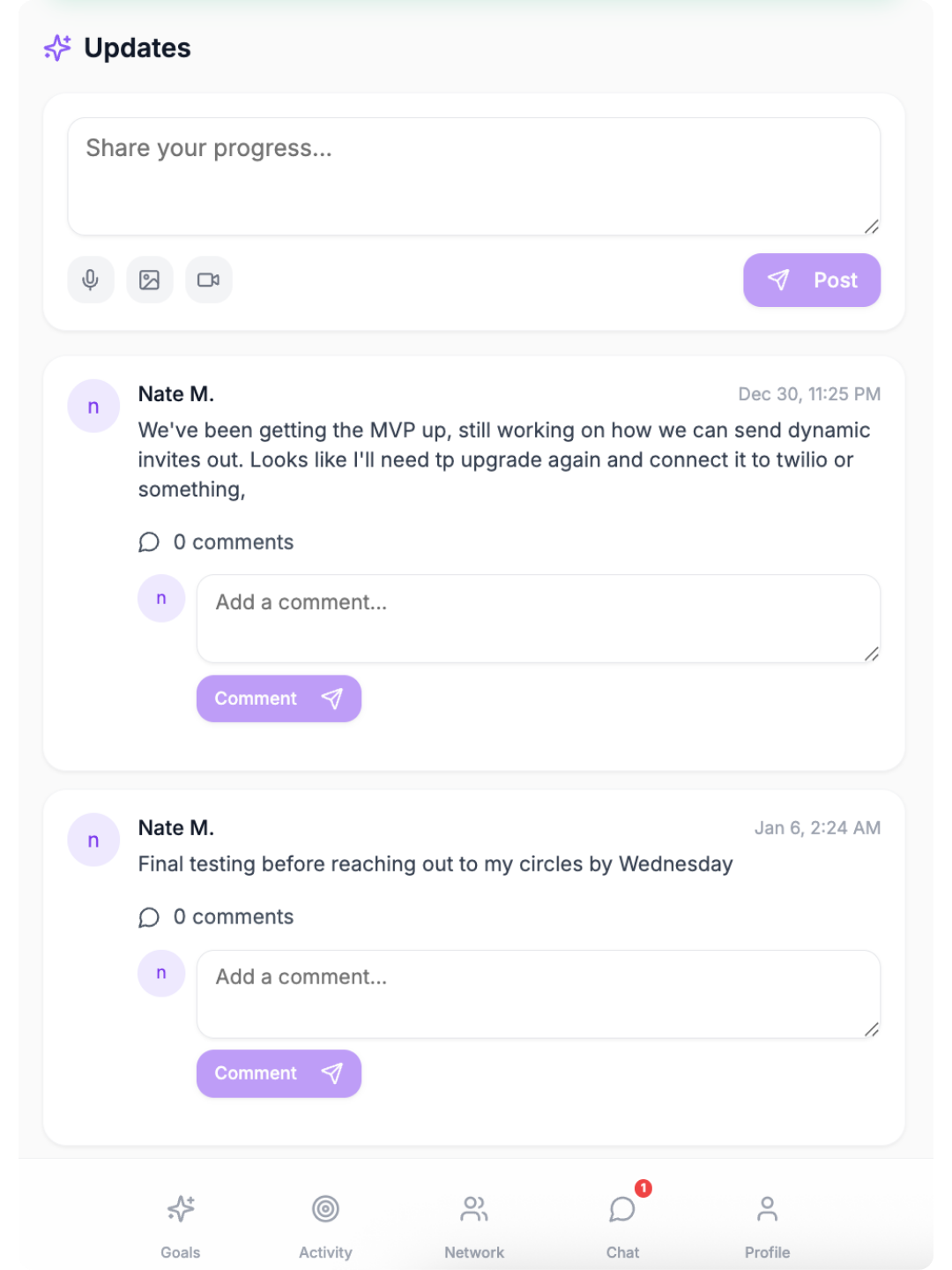 Manifest — Updates and Notes